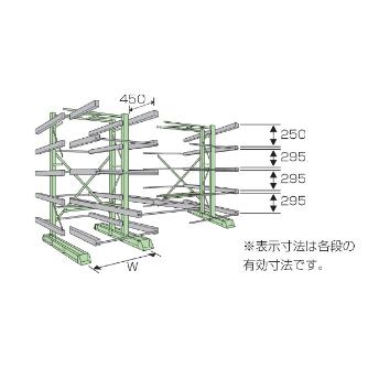 ムラテックＫＤＳ（株） スライドバーラック SBR20150 スライドバーラック SBR2015054WT