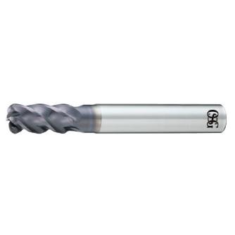 オーエスジー（株） チタン合金用4枚刃超硬エンドミル不等リード UVX-TI-4FL チタン合金用エンドミル UVX-TI-4FL 16XR1X48