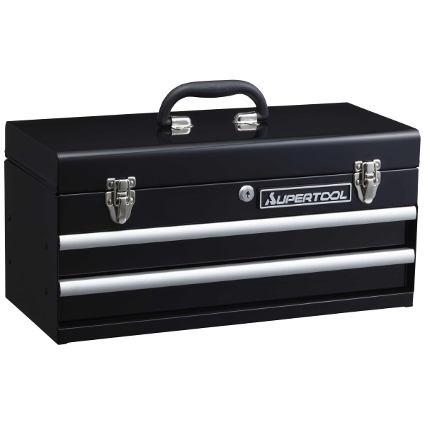 （株）スーパーツール ツールケース(2段引出し式) ツールケース S496B