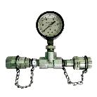 （株）マサダ製作所 卓上矯正プレス 圧力計