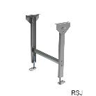 オークラ輸送機（株） ローラコンベヤ用固定脚(スチール製) RSJ