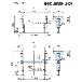 オークラ輸送機（株） ローラコンベヤ用固定脚(ステンレス製) ZRSJ ローラコンベヤ用固定脚（ステンレス製） ZRSJ250-900S
