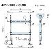 オークラ輸送機（株） ローラコンベヤ用固定脚(ステンレス製) ZRSJ ローラコンベヤ用固定脚（ステンレス製） ZRSJ250-900S