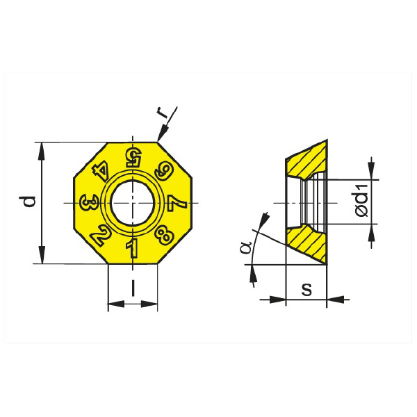 オーエスジー（株） CERATIZIT MaxiMill 274  OFHT インサート ２７４インサート／ＣＥＲＡＴＩＺＩＴ OFHT 040305SN-F50 CTPM240