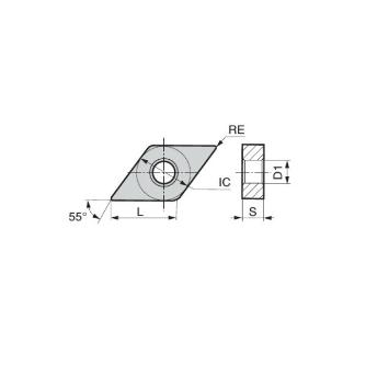 住友電気工業（株） スローアウェイチップ DNMG-LU スローアウェイチップ DNMG110408N-LU AC8025P