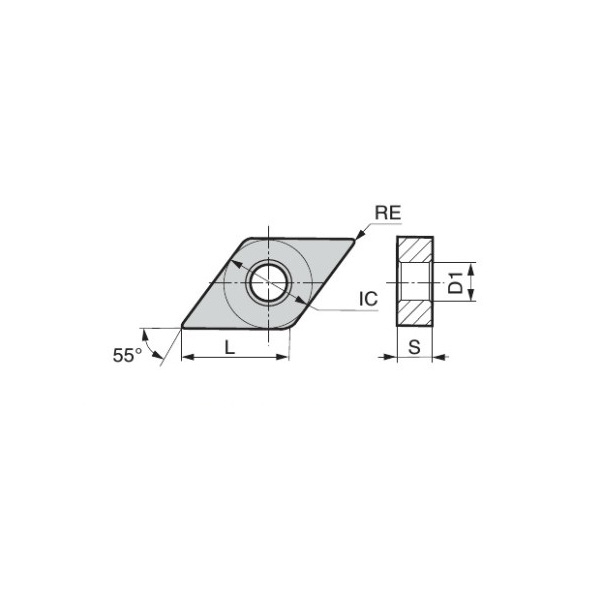 住友電気工業（株） スローアウェイチップ DNMX-SEW スローアウェイチップ DNMX110404N-SEW AC8025P