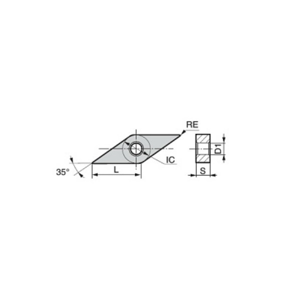 住友電気工業（株） スローアウェイチップ VNMG-LU スローアウェイチップ VNMG160408N-LU AC8025P