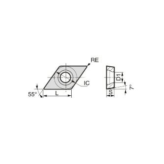 住友電気工業（株） スローアウェイチップ DCMT-LB スローアウェイチップ DCMT070202N-LB AC8025P