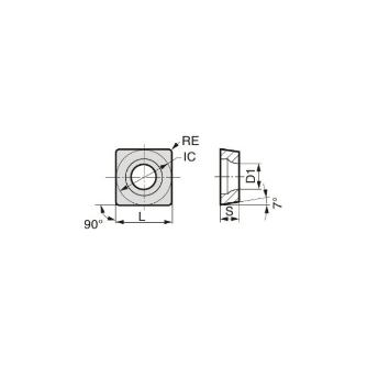住友電気工業（株） スローアウェイチップ SCMT-LU スローアウェイチップ SCMT09T304N-LU AC8025P