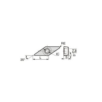 住友電気工業（株） スローアウェイチップ VBMT-LU スローアウェイチップ VBMT110304N-LU AC8025P