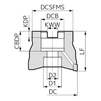 住友電気工業（株） SEC－ウェーブミル カッタ WEX-F ＳＥＣ－ウェーブミル　カッタ WEX1063F