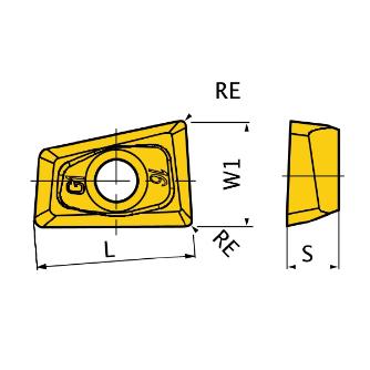 三菱マテリアル（株） カッタチップ QOGT カッタチップ（超硬コーティング） QOGT0830R-G1 MP6120