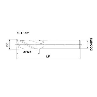 三菱マテリアル（株） 汎用エンドミル 2SS 汎用エンドミル 2SS D1300