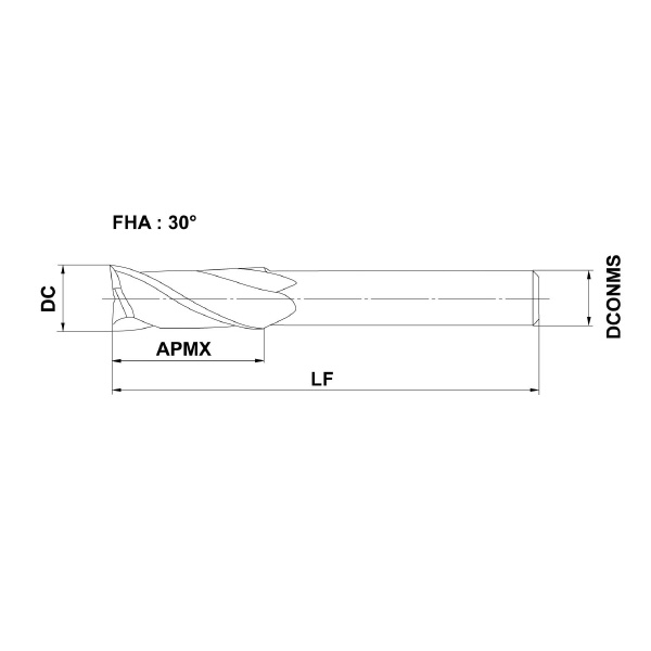 三菱マテリアル（株） 汎用エンドミル 2SS 汎用エンドミル 2SS D1300