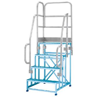 アルインコ（株） 作業台オプション 片側開口手すり CSBT 作業台オプション　片側開口手すり CSBT4GL