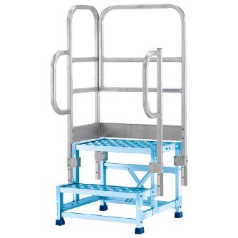 アルインコ（株） 作業台オプション 片側開口手すり CSBT 作業台オプション　片側開口手すり CSBT25GL