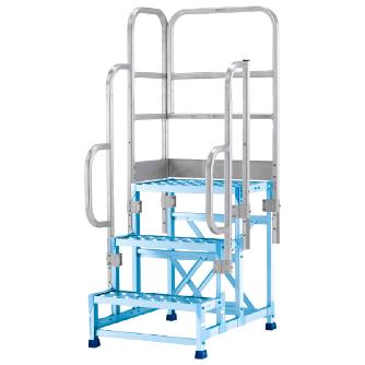 アルインコ（株） 作業台オプション 片側開口手すり CSBT 作業台オプション　片側開口手すり CSBT37GL