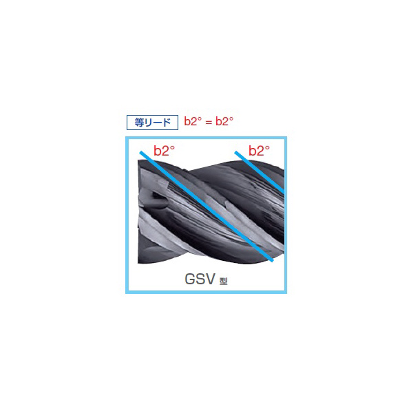 住友電気工業（株） GSX MILL 4枚刃エンドミル 防振タイプ GSV4000-2.5D ＧＳＸ　ＭＩＬＬ　４枚刃エンドミル　防振 GSV4120-2.5D ACF20