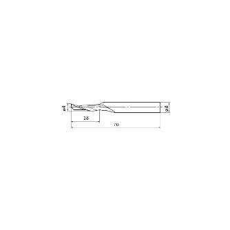 三菱マテリアル（株） 汎用エンドミル 1LA 汎用エンドミル 1LA D0400