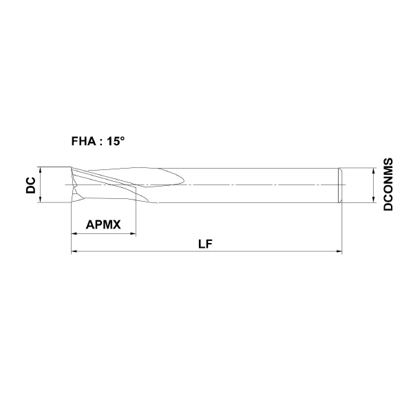 三菱マテリアル（株） 汎用エンドミル 2MK 汎用エンドミル 2MK ND1200