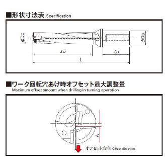 オーエスジー（株） PHOENIX インデキサブルドリル5Dタイプ P5D インデキサブルドリル／ＰＨＯＥＮＩＸ P5D1500FS20M04