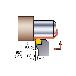 サンドビック（株） コロターン300 シャンクバイト 【F】 QS-3-80L コロターン３００　シャンクバイト　【Ｆ】 QS-3-80LR252531-10C