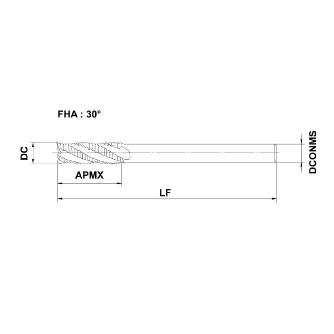 三菱マテリアル（株） 汎用エンドミル MR 汎用エンドミル MR D1800