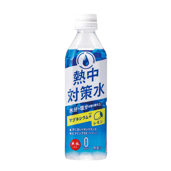 （株）日本緑十字社 熱中対策水 レモン味500mlX24本 375374 熱中対策水　レモン味５００ｍｌＸ２４本 375374