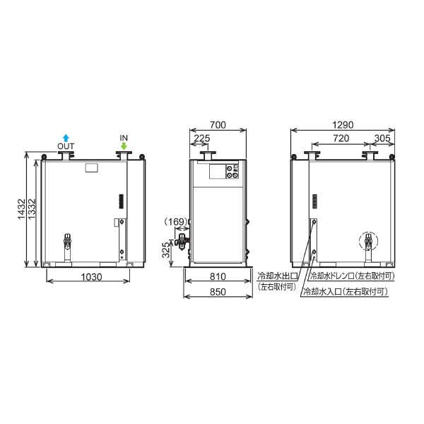 オリオン機械（株） エアードライヤー RAX エアードライヤー RAX150J-W