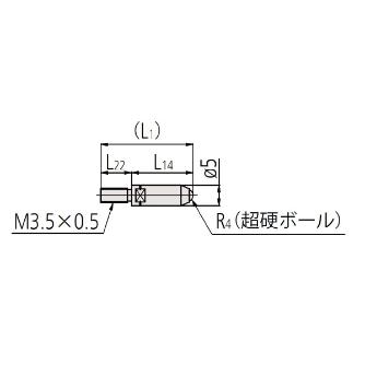 （株）ミツトヨ シリンダゲージ 部品 21DZA404A シリンダゲージ　部品 21DZA404A/35.50/CGF/ｱﾝﾋﾞﾙ