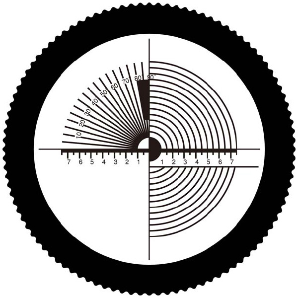 中央精機（株） 目盛板 TS 目盛板 TS-P-(1)