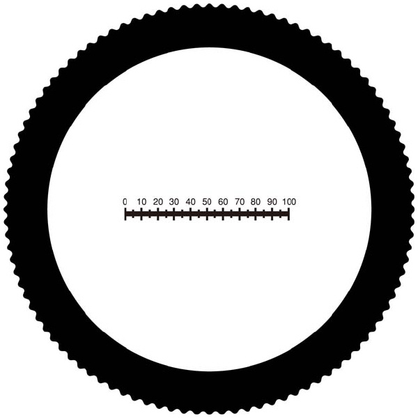 中央精機（株） 目盛板 TS 目盛板 TS-P-(3)