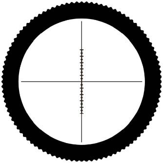 中央精機（株） 目盛板 TS 目盛板 TS-P-(4)
