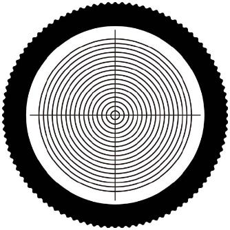 中央精機（株） 目盛板 TS 目盛板 TS-P-(6)