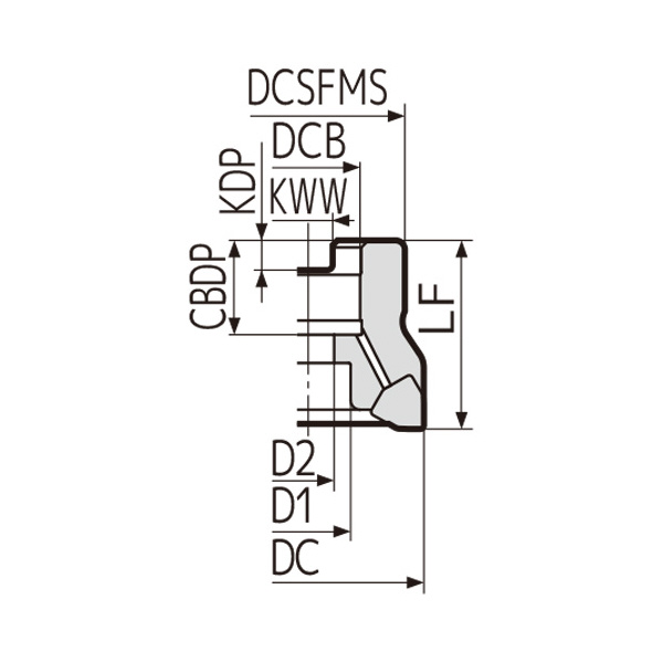 住友電気工業（株） SEC－スミデュアルミル カッタ DFCF-R ＳＥＣ－スミデュアルミル　カッタ DFCF09125R