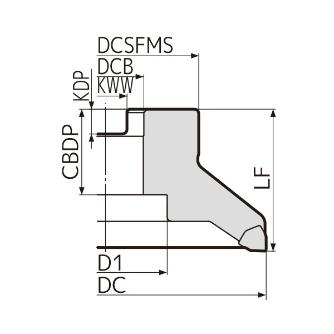 住友電気工業（株） SEC－スミデュアルミル カッタ DFCF-R ＳＥＣ－スミデュアルミル　カッタ DFCF09160R
