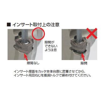 住友電気工業（株） SEC-スミデュアルミルDFC型用 インサート XNMU-G カッタチップ XNMU060616PNER-G ACK300