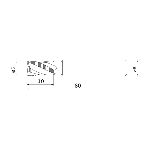 三菱マテリアル（株） バイオレットエンドミル VASFPR バイオレットエンドミル VASFPR D0500