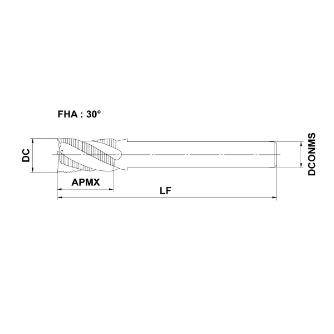 三菱マテリアル（株） バイオレットエンドミル VASFPR バイオレットエンドミル VASFPR D3000