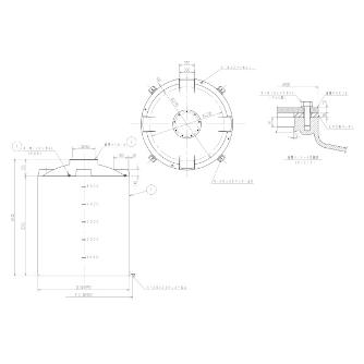 スイコー（株） スイコー耐熱タンク 耐熱タンク LA-5000ﾀｲﾈﾂ
