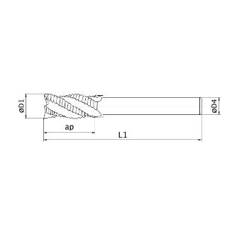 三菱マテリアル（株） バイオレットエンドミル VAMR バイオレットエンドミル VAMR D2000