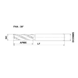 三菱マテリアル（株） バイオレットエンドミル VAMFPR バイオレットエンドミル VAMFPR D0900