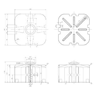 スイコー（株） MTFタンク ＭＴＦタンク MTF-3000