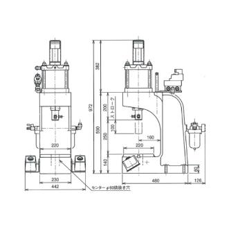 シージーケー（株） エアープレス CSP エアープレス CSP-1500DA