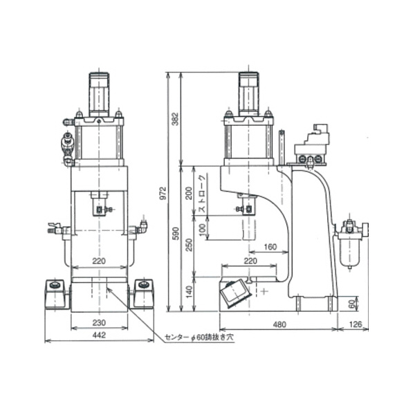 シージーケー（株） エアープレス CSP エアープレス CSP-1500DA