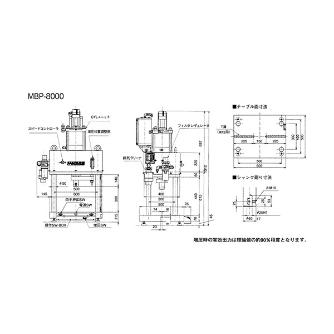 シージーケー（株） エアープレス MBP エアープレス MBP-8000