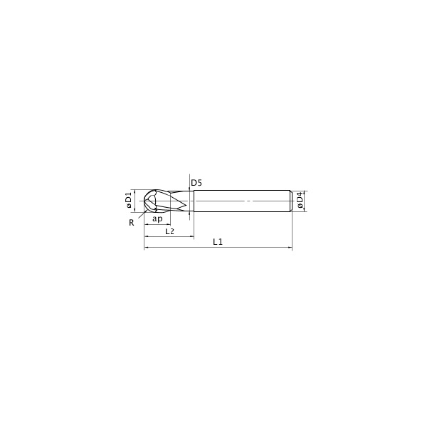 三菱マテリアル（株） ミラクルエンドミル VC2ESB ミラクルエンドミル VC2ESB R0600