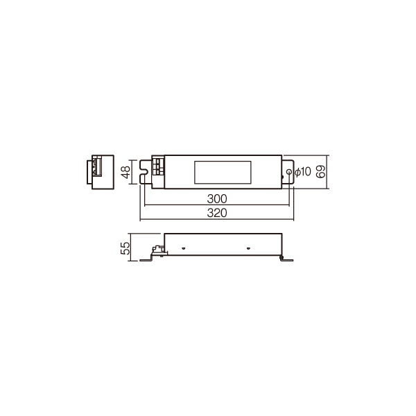 パナソニック　エレクトリックワークス（株） LED高天井照明器具 DBシリーズ ＬＥＤ高天井照明器具 NNY20510+NNY28113LE9