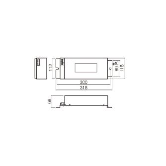 パナソニック（株）　ＥＷ社 LED高天井照明器具 DBシリーズ ＬＥＤ高天井照明器具 NNY20512+NNY28115LE9