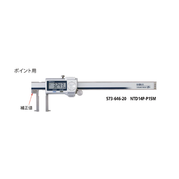 （株）ミツトヨ ノギス NTD ノギス NTD14P-P15M 573-646-20